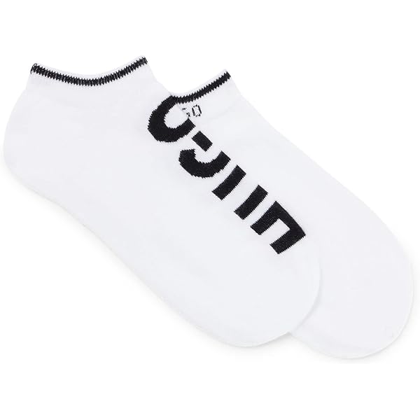 Calzini Corti Uomo BOSS 2P AS PlushDesign – Morbidi E Confortevoli – Colore Nero, Taglia Unica