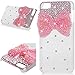 Produktbild SMART LEGEND für iPod Touch 5 / 6 Generation Hülle Glitter Case Hartschale Transparent Schutzhülle Handyhülle Shiny Glanz Sparkle Bling Diamant Strass Tasche Skin Schale Hart PC Hardcase Clear Kristall Handytasche Etui