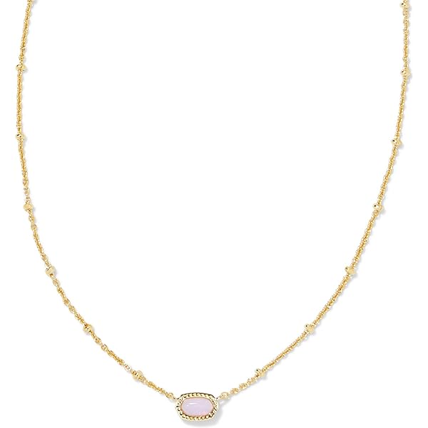 Kendra Scott Elisa Gold Pendant Necklace in Peridot Illusion Kendra Scott Elisa Gold Pendant Necklace in Peridot Illusion