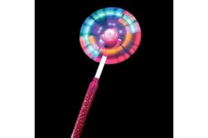 WS Accessories Swivel Fan Wand - Light Sensory Toy [Red]