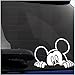 Mickey Mouse Funny Car Sticker Graphic Vinyl Cut Decal Gift New Decor White-Window,Bumper,Child,Kids,Micky Present