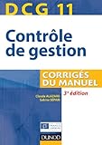 DCG 11 - Contrôle de gestion - 3e édition - Corrigés du manuel