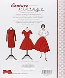 Image de Couture Vintage: Avec patrons à taille réelle en 3 tailles 36/38 – 38/40 – 40/42