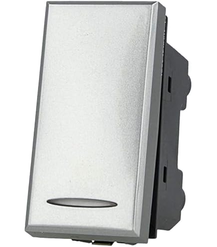 Interruttore 1P 16A Unipolare Bianco Compatibile con Bticino Living SD40001B