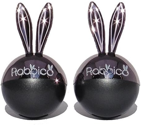 Rabbico Rabbit Air Shine Car Vent Clip Air Freshener Premium Rich Scent, 2-pcs, Premium Rich scent is a fresh clear scent of floral marine scents. by YirehStore Air Freshener