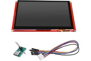 Aihasd 7.0" NX8048P070 Nextion Intelligent HMI USART UART Serial TFT LCD Module Display Capactive Touch Panel Touch Screen pannel (NX8048P070-011C)