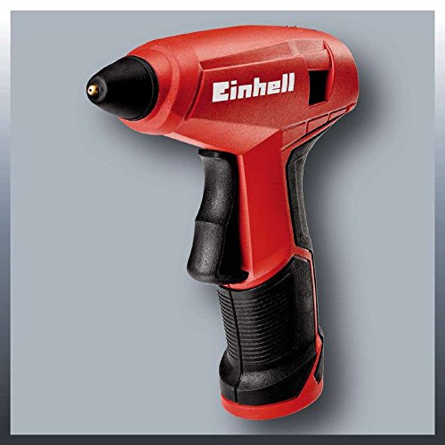 Einhell Bastel Set TC-TK 3,6 Li (Lithium-Ionen, 3,6 V, Tacker, Heißklebepistole, inkl. Ladegerät, inkl. 1000 Klammern, inkl. 28 Heißklebestifte) - 3