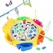 Produktbild Elektrisch Angelspiel Musikalisches Spiel mit 21 Fische und 6 Ruten für Kinder Mädchen ab 3 4 jahren