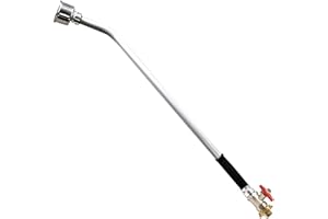 Gro Garden Products 60cm Long Watering Lance - Original Geka Aluminium Lance for Garden or Hanging Baskets - Hose Wand Watering Lance - Long Handled Hose Sprayer - Hanging Basket Watering Device