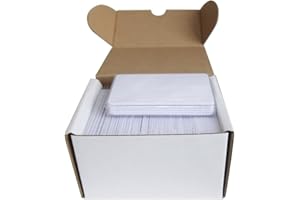 100 Pieces Fongwah RFID Card with Chip FM1108 Compatible with M1 S50 Card 1024 Bytes 13.56mhz ISO 14443A for Hotel Key Card/Membership and Loyalty Cards