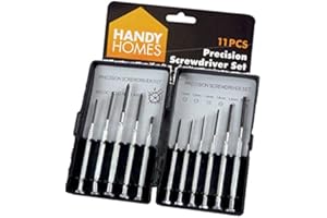 DISCOUNT SELLER Precision Screwdriver Set Mini Glasses Repair Kit Micro Jewellers Tools 11pc
