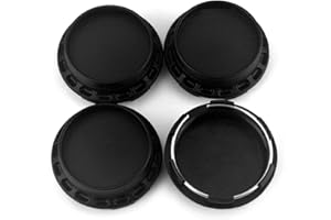 Rhinotuning 4 pcs car wheel covers ID 67mm OD 62mm black wheel hub cap for MS-CAP-T138 M-777
