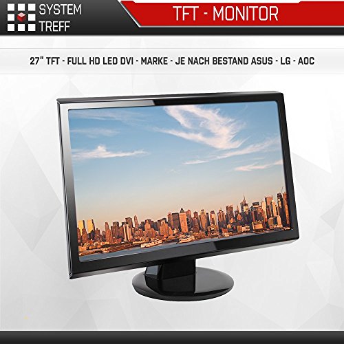 Komplett PC Set Office / Multimedia inkl. Windows 10 Pro 64-Bit! – AMD Dual-Core A4-6300 2×3,9GHz Turbo – Radeon HD8370D – 27 Zoll TFT Monitor – 8GB DDR3 RAM – 1000GB HDD – 24-fach DVD Brenner – Lautsprecher – Tastatur + Maus – USB 3.0 – Computer mit 3 Jahren Garantie! - 3