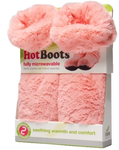 Intelex Hot Boots Microwaveable Warmers  Pink