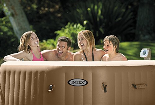 Intex 28414 Pure SPA Octagon – Bubble mit integriertem Kalkschutzsystem, 79 Zoll - 3