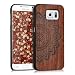Produktbild kwmobile Samsung Galaxy S6 / S6 Duos Hülle - Handy Schutzhülle aus Holz - Cover Case Handyhülle für Samsung Galaxy S6 / S6 Duos