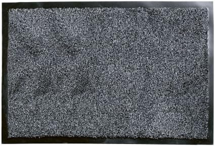 Dandy by William Armes, Soft Absorbent Cotton Washamat Door Mat Large, Anthracite, 120 x 90