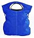 Produktbild Einzigartige Handtasche aus Nubukleder - stylisches Rauleder Accessoire - Made in Italy - Farbe: Royalblau
