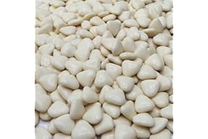 1kg Dragées Chocolat Coeur Ivoire - Dragées Delorme Fabrication Française - Dragées Ivoire Mariage Baptême Communion Qualité France