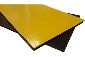 T & P SUPPLIES LTD Solid Neoprene Adhesive Backed Rubber Sheet - Various Sizes - 2mm Thick - 200mm x 100mm