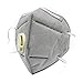 Produktbild Kissing U Maske mit Ventil Aktiviert Carbon Anti Staub und Geruch PM2.5 Maske (Packung mit 5)