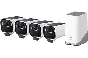 eufy Security eufyCam S3 Pro, 4K & MaxColor, utomhusövervakningskamera