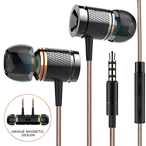 Earphones, Ofuca Noise Isolating In Ear Headphone with High Sensitivity Microphone?High Definition, Hi-Res Extra Bass Earbuds Headphones for Smartphone, MP3/MP4 Player Tablet And 3.5mm Audio Device