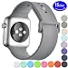 Produktbild Panda Run GJ Ersatz Strap für Apple Watch, New Fashion Soft Silikon Sport Handgelenk stapß Band Ersatz mit Edelstahl Schnalle für iWatch alle Modelle Series 1/2, Sport, Edition