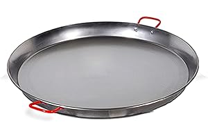 Garcima La Ideal_10070 Poêle à Paella valencienne, Argent, 70 cm