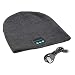 Produktbild Nouvelle Arrivée Sans Fil Bluetooth Chapeau Hiver Chaud Bonnets Avec V3.0 + EDR Bluetooth Musique Chapeau Skullies Unisexe Cool Bonnet Tricoté Chaud