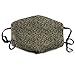 Produktbild Outdoor Mouth Mask with Design, Reusable Half Face Mask Anti-dust Mask, Unisex Dust Mask Camouflage and Spots Brown Mouth Mask Face Anti Pollution Outdoor Mask Activities Warm Windproof Face Masks