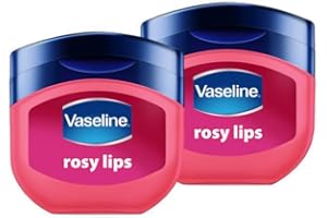 Vaseline Lip Therapy Rosy | Bálsamo labial nutritivo para una hidratación óptima | Pack doble (Rosy (2 unidades)