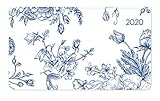 Ladytimer Pad Flowers 2020 - Taschenplaner - Taschenkalender quer (16 x 9) - Weekly - 128 Seiten - Notizbuch - Terminplaner by 