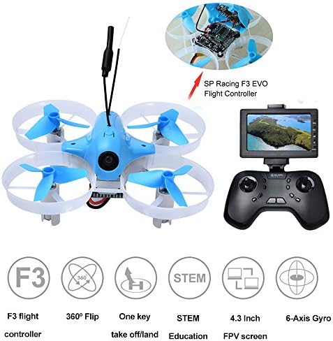DLFPV 5.8G FPV Professional Mini Drone with HD Camera Education Programming Racing Drone Quadcopter