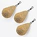 Produktbild BAT-Tackle Karpfenblei Flat Sided Pear 43g 3 Stück
