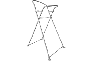 Shnuggle New Foldable Baby Bath Tub Stand | Collapsible Lightweight Easy Store Bath Stand | ideal for Newborn 0-6 Months