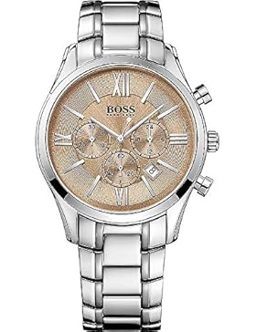 Boss Herren-Armbanduhr Chronograph Quarz Edelstahl 1513199
