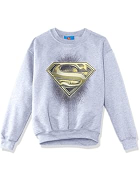 DC Universe Jungen Kapuzenpullover Sport Kapuzenpullover Comics Official Superman Engraving Logo