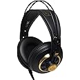 AKG K240 Studio Semi Open Cuffie Tradizionali, Nero/Oro