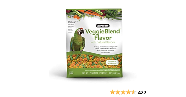 zupreem veggie blend