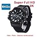Price comparison product image Cyber Express Electronics - Watch with Mini Camera Spy 64GB 2K Super Full HD 2304x1296P Motion Detection CEL-DWF-74-64