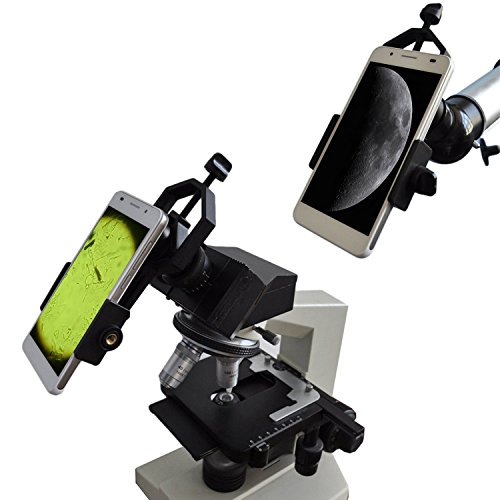 Vizzlema Adattatore Universale Smartphone Cellulare per Fucile Telescopio Cannocchiale Binocolo Microscopio 117g