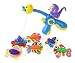 Produktbild Bad Spielzeug, Chickwin Baby Baden Farben Angeln Spielzeug Kinder Bad Spiel Wasser Pool Wanne Gun Nein Magnetische Outdoor Sport Spielzeug (Blau Pistole)