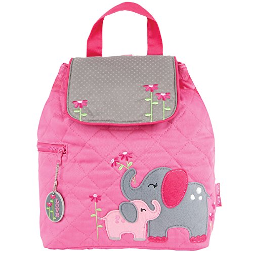 Stephen Joseph Quilted Backpack, Elephant