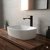 Premium Y&uuml;ksek Tip &Ccedil;anak Lavabo Bataryası | 32 cm Boyut | Modern Tasarım Banyo Lavabo Bataryası (Siyah)