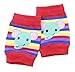 4 Pairs Catoon Toddler Knee And Elbow Pads Crawling Safety Protector Elephant