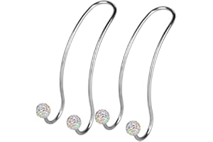 SAVORI Auto Hooks, Bling Car Hangers Organizer Seat Headrest Hooks Strong and Durable Backseat Hanger Storage Universal for SUV Truck Vehicle 2 Pack (AB Color)