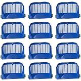 12 Filter f&uuml;r iRobot Roomba 600 / 500 mit Aerovac Bin 620 630 650 660