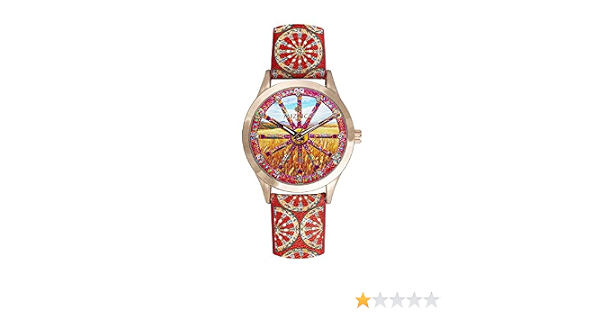 Mizzica Orologio Solo Tempo da Donna in Acciaio e Pelle – La Ruota – MB101  : Amazon.it: Orologi
