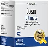 Ocean Ultimate 1200mg Balık Yağı 30 Softjel Kaps&uuml;l